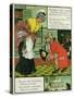 Old Mother Hubbard-Walter Crane-Stretched Canvas