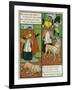 Old Mother Hubbard-Walter Crane-Framed Art Print