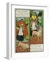 Old Mother Hubbard-Walter Crane-Framed Art Print