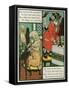 Old Mother Hubbard-Walter Crane-Framed Stretched Canvas