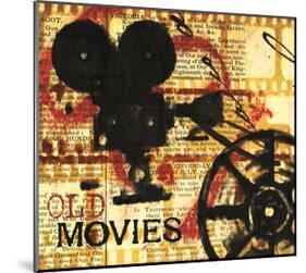 Old Movies-Irena Orlov-Mounted Art Print