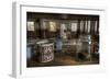 Old Mugs in Abandoned Interior-Nathan Wright-Framed Photographic Print