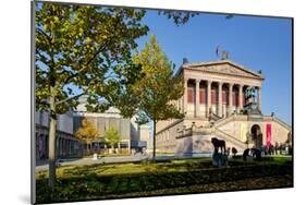 Old National Gallery, Alte Nationalgalerie, Museum Island, Berlin, Germany-null-Mounted Art Print