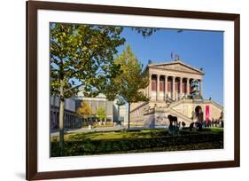 Old National Gallery, Alte Nationalgalerie, Museum Island, Berlin, Germany-null-Framed Art Print