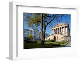 Old National Gallery, Alte Nationalgalerie, Museum Island, Berlin, Germany-null-Framed Art Print