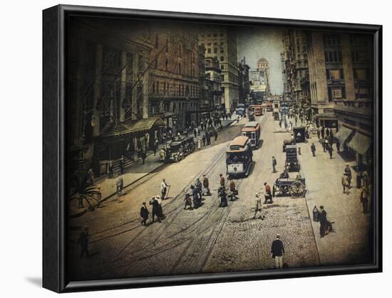 Old New York-Dawne Polis-Framed Art Print