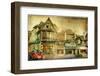 Old Normandy - Retro Styled Picture-Maugli-l-Framed Photographic Print