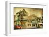 Old Normandy - Retro Styled Picture-Maugli-l-Framed Photographic Print