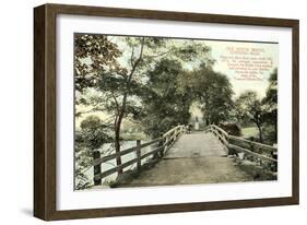 Old North Bridge, Concord-null-Framed Art Print