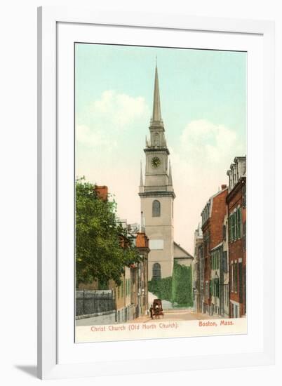 Old North Church, Boston, Mass.-null-Framed Art Print