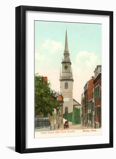 Old North Church, Boston, Mass.-null-Framed Art Print