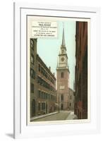 Old North Church, Paul Revere, Boston, Massachusetts-null-Framed Art Print