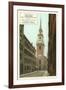 Old North Church, Paul Revere, Boston, Massachusetts-null-Framed Art Print