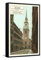 Old North Church, Paul Revere, Boston, Massachusetts-null-Framed Stretched Canvas