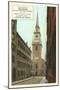 Old North Church, Paul Revere, Boston, Massachusetts-null-Mounted Art Print