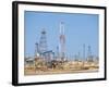 Old Oil Rigs at the Abseron Peninsula, Near Baku, Azerbaijan, Central Asia, Asia-Michael Runkel-Framed Photographic Print