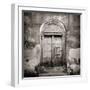 Old Omani Studded Timber Door, Stonetown, Zanzibar, Tanzania, East Africa-Lee Frost-Framed Photographic Print