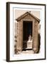 Old Outhouse, Bodie Ghost Town, California-George Oze-Framed Photographic Print