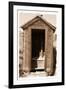 Old Outhouse, Bodie Ghost Town, California-George Oze-Framed Photographic Print