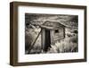 Old Outhouse in the Field-George Oze-Framed Photographic Print