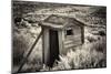 Old Outhouse in the Field-George Oze-Mounted Photographic Print