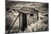 Old Outhouse in the Field-George Oze-Mounted Photographic Print