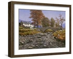 Old Packhorse Bridge-Bill Makinson-Framed Giclee Print