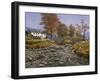 Old Packhorse Bridge-Bill Makinson-Framed Giclee Print