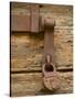 Old Padlock, Senj, Croatia-Russell Young-Stretched Canvas