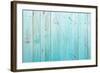 Old Painted Wood Wall - Texture or Background-Madredus-Framed Photographic Print