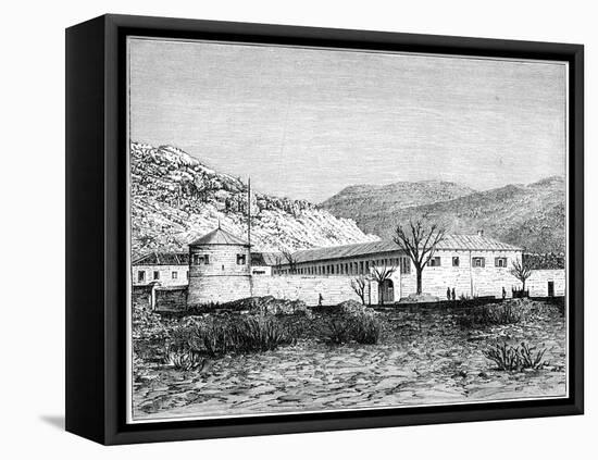 Old Palace, Cettigne, Republic of Montenegro, 1900-null-Framed Stretched Canvas