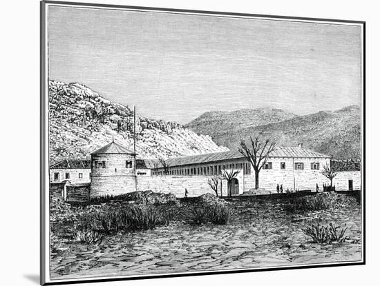 Old Palace, Cettigne, Republic of Montenegro, 1900-null-Mounted Giclee Print