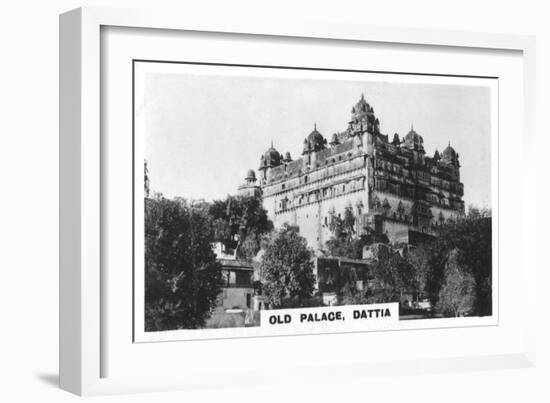 Old Palace, Datia, India, C1925-null-Framed Giclee Print