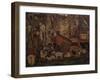 Old Paris, 1913-Boris Dmitryevich Grigoriev-Framed Giclee Print