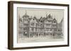 Old Paris at the Paris Exhibition, Rue Des Vieilles Ecoles, and Birthplace of Moliere-Albert Robida-Framed Giclee Print