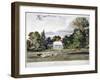 Old Park, Clapham, London, C1830-Frederick Mackenzie-Framed Giclee Print