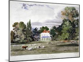 Old Park, Clapham, London, C1830-Frederick Mackenzie-Mounted Giclee Print