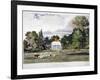 Old Park, Clapham, London, C1830-Frederick Mackenzie-Framed Giclee Print