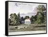 Old Park, Clapham, London, C1830-Frederick Mackenzie-Framed Stretched Canvas