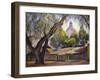 Old Pasadena-Ejnar Hansen-Framed Art Print