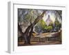 Old Pasadena-Ejnar Hansen-Framed Art Print