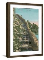 Old Path, Capri-null-Framed Premium Giclee Print