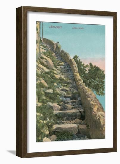 Old Path, Capri-null-Framed Premium Giclee Print