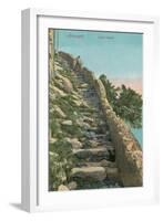 Old Path, Capri-null-Framed Premium Giclee Print