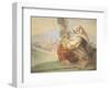 Old Peasant Lady-Giandomenico Tiepolo-Framed Giclee Print
