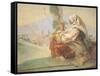 Old Peasant Lady-Giandomenico Tiepolo-Framed Stretched Canvas