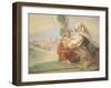 Old Peasant Lady-Giandomenico Tiepolo-Framed Giclee Print