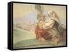 Old Peasant Lady-Giandomenico Tiepolo-Framed Stretched Canvas