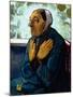 Old Peasant Woman, c.1905-Paula Modersohn-Becker-Mounted Giclee Print
