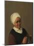 Old Peasant Woman Holding a Jug, c.1643-Adriaen Jansz. Van Ostade-Mounted Giclee Print